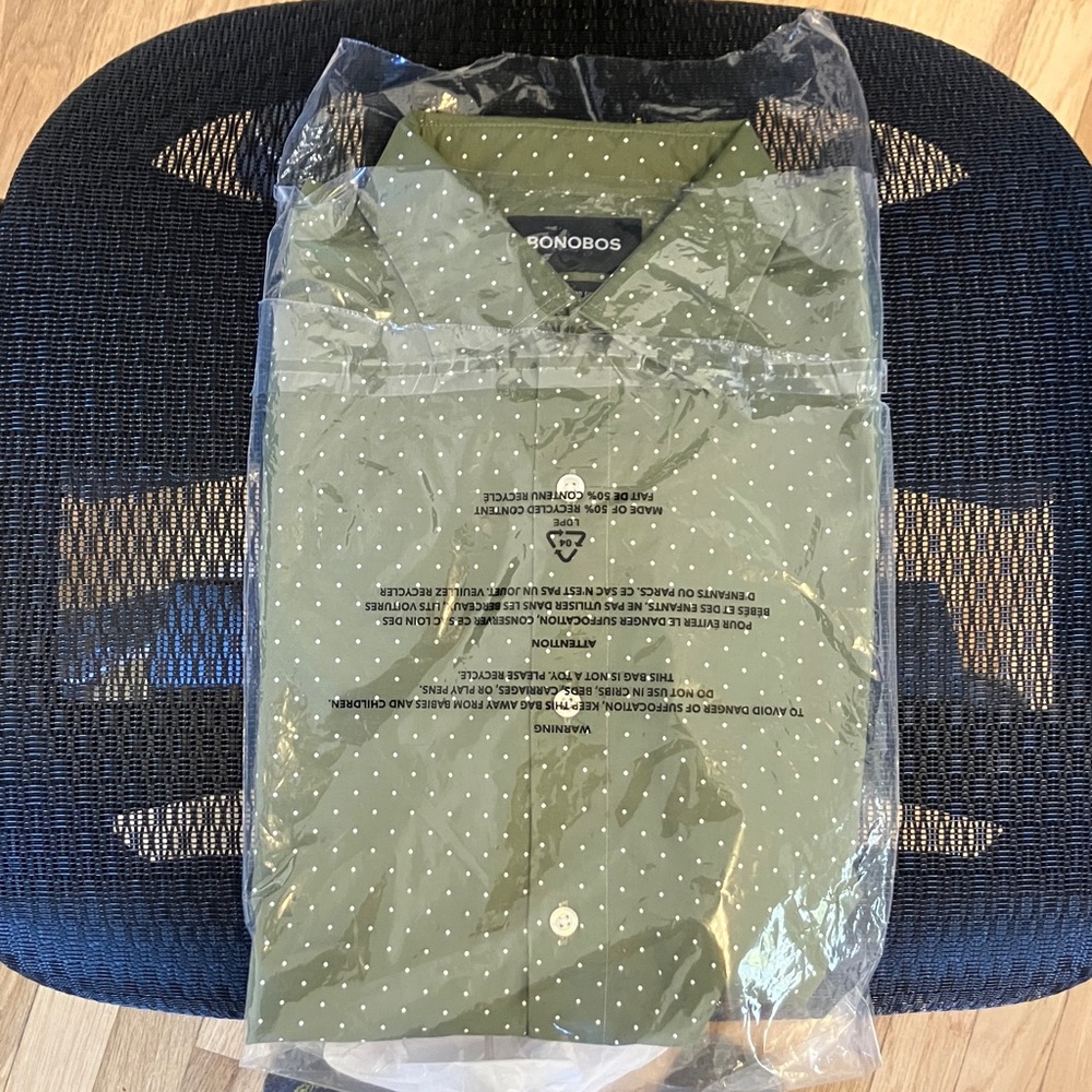 Bonobos Riviera Button Down Shortsleeve - Picture 2 of 3